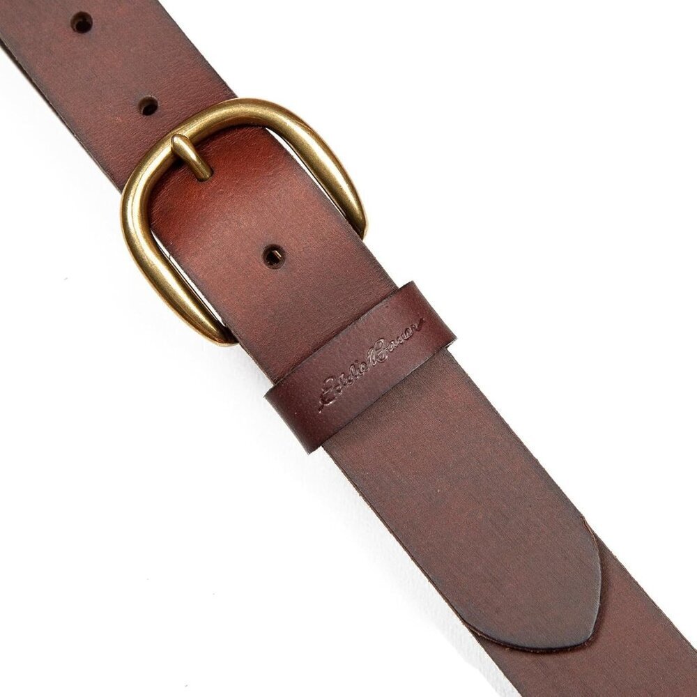 Women's Leather Belt Tan X-Large Casual Durable Metal Buckle Accessory - Picture 5 of 7